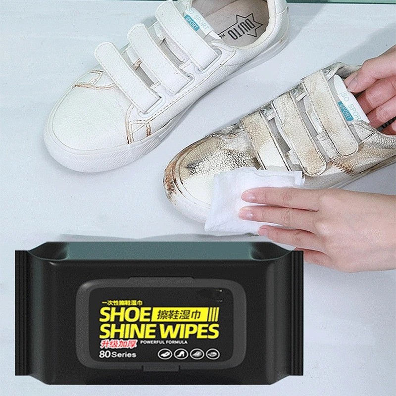 Sneaker Care Cleaner - 휴대용 야외 신발 클리너 물티슈 -
