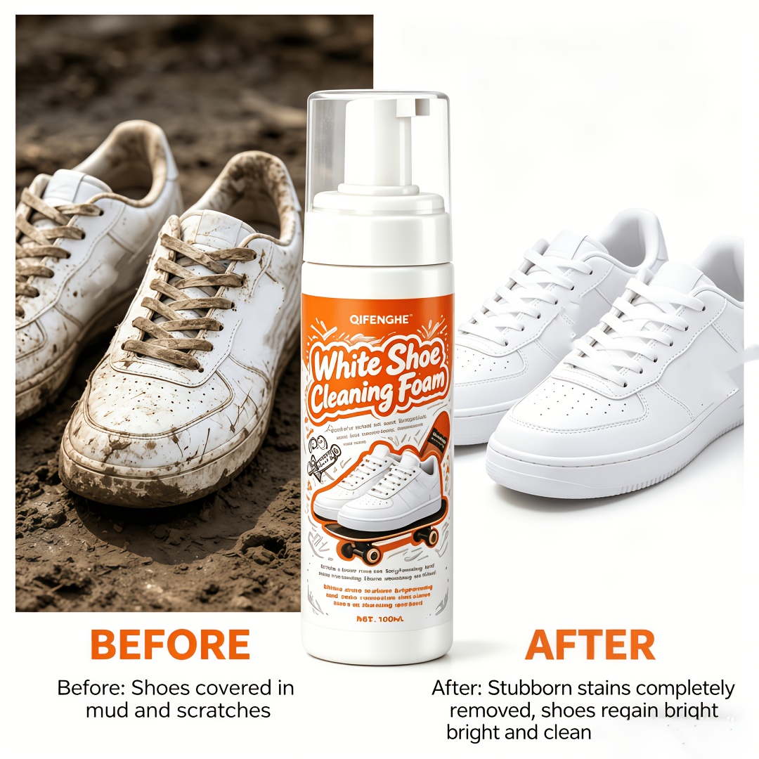 휴대용 무세척 화이트 슈즈 클리너 폼, 스니커즈, 가죽 - Sneaker Care Cleaner 리뷰 및 가격