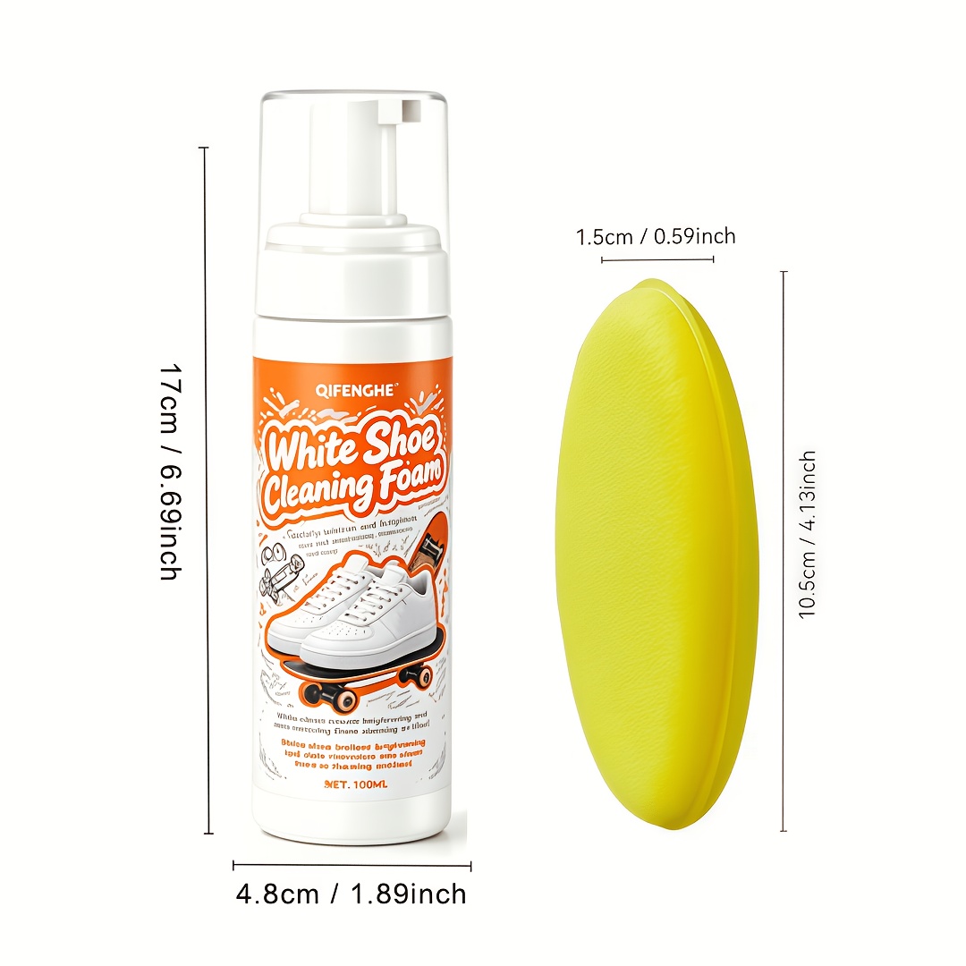 휴대용 무세척 화이트 슈즈 클리너 폼, 스니커즈, 가죽 - Sneaker Care Cleaner 리뷰 및 가격