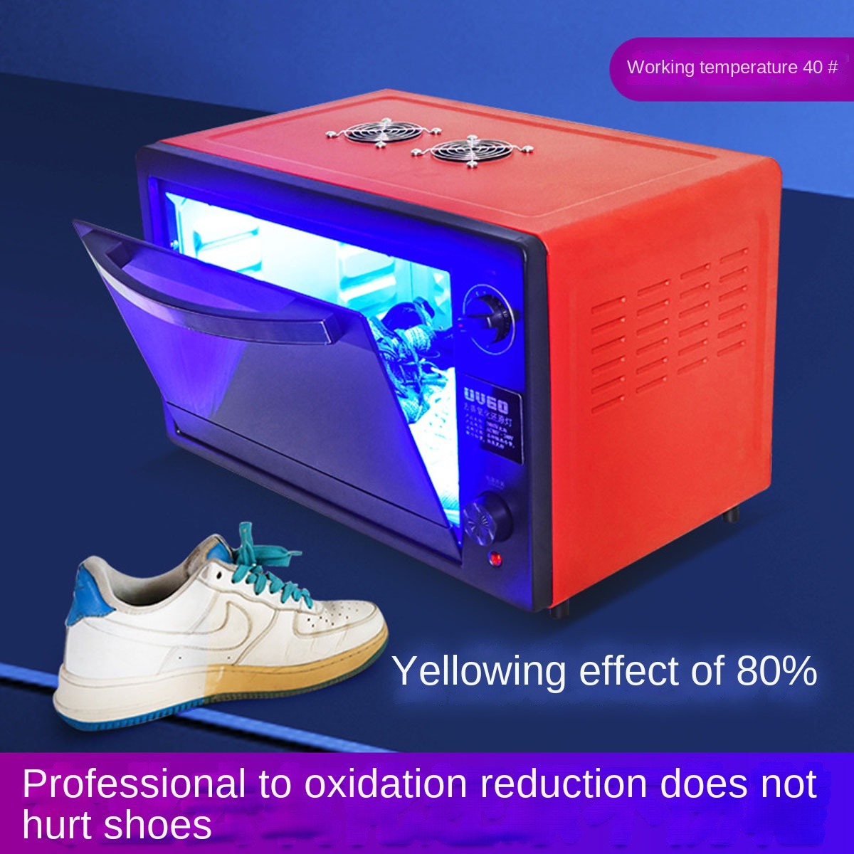 신발 Led 라이트 머신 박스 UV 램프 단독 상부 고 - Uv Sole Oxidation 리뷰 및 가격